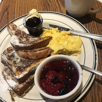 Mimi's Cafe - (Post-buttered) French toast! I asked for mixed berries instead of bacon/sausage/ham. - Breakfast & Brunch Near Me - Reno, Nevada Mimi's Cafe - (Post-buttered) French toast! I asked for mixed berries instead of bacon/sausage/ham. - Breakfast & Brunch Near Me - Reno, Nevada