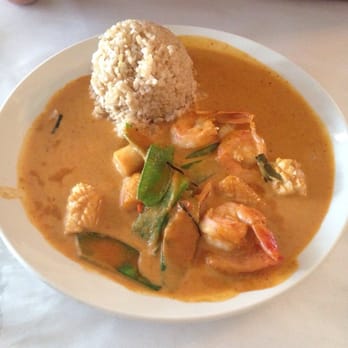 Thai Bistro - Seafood Panang curry (dinner set) - Thai Near Me - Houston, Texas Thai Bistro - Seafood Panang curry (dinner set) - Thai Near Me - Houston, Texas