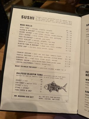 Menu photo 2 SUSHI-SAN Chicago, IL