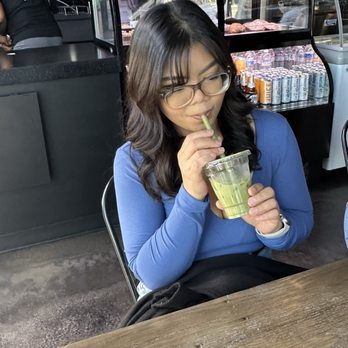 Brew House Coffee - Matcha with Oatmilk and Lavendar Syrup - Coffee & Tea Near Me - Lodi, California