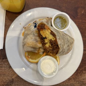 Breakfast at Tiffany's - Chorizo Burrito - Diners Near Me - San Francisco, California