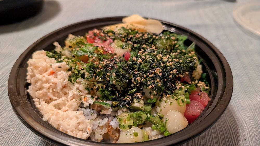 Food from The Low-Key Poke Joint