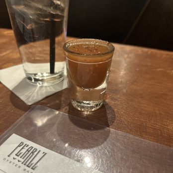 Pearlz Oyster Bar - Oyster Shooter - Seafood Near Me - Columbia, South Carolina