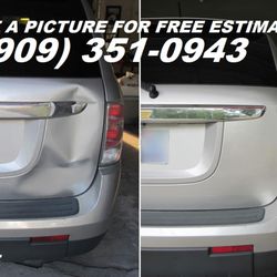 Mobile Dent Repairs - mobile dent repair before after