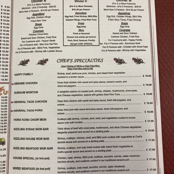 Eat First Chinese Restaurant - menu - Chinese Near Me - Albuquerque, New Mexico