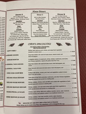 Menu photo 3 Eat First Chinese Restaurant Albuquerque, NM