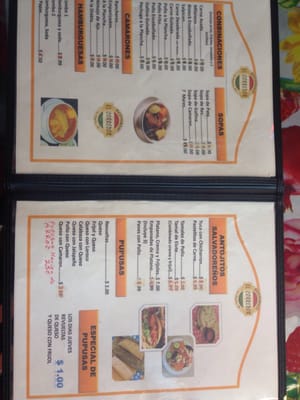 Menu photo 5 El Corredor Los Angeles, CA