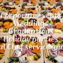 Sunflower Chef Catering - Individual charcuterie trays
