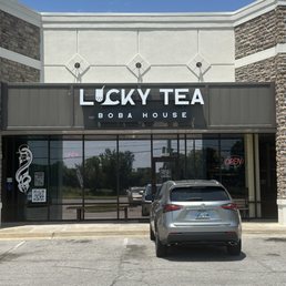 Exterior outside entrance of Lucky Tea Boba House - Outside - Broken Arrow, Oklahoma Exterior outside entrance of Lucky Tea Boba House - Outside - Broken Arrow, Oklahoma