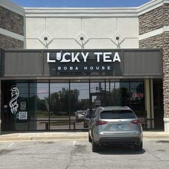 Lucky Tea Boba House  - Outside - Bubble Tea Near Me - Broken Arrow, Oklahoma