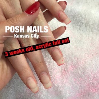 Posh Nails - Nails by HENRY... not even one broke or lift. He is amazing. (816) 942-1888 - Nail Salons Near Me - Kansas City, Missouri