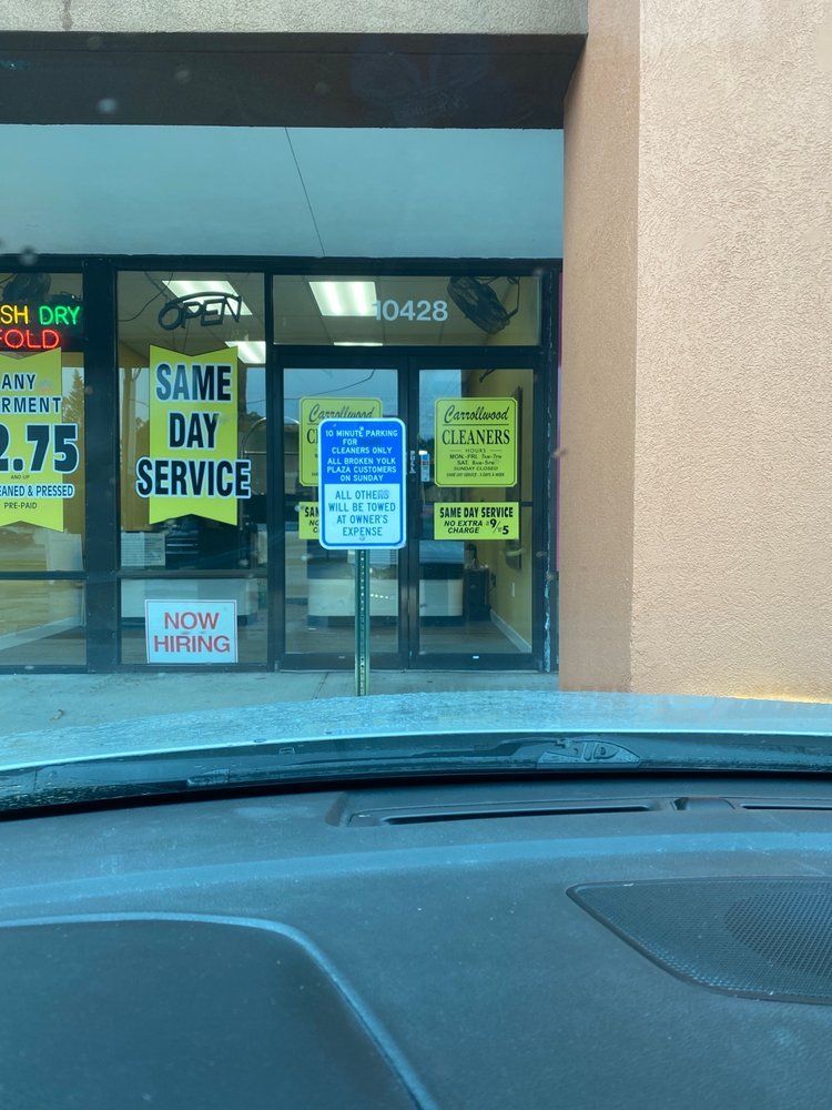 2.75 CLEANERS Updated August 2024 15 Reviews 10428 N Dale Mabry Hwy, Tampa, Florida Dry