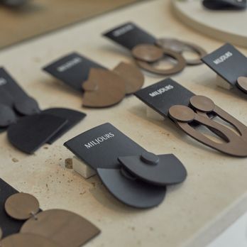 Miljours Studio - MILJOURS STUDIO | LEATHER EARRINGS - Leather Goods Near Me - Montreal, Quebec Miljours Studio - MILJOURS STUDIO | LEATHER EARRINGS - Leather Goods Near Me - Montreal, Quebec