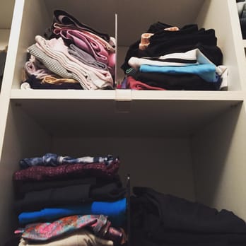 Closet Factory - Lucite dividers for gym clothes - Home Organization Near Me
