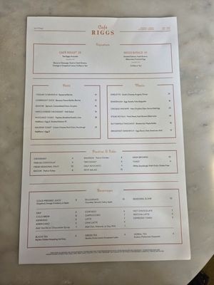 Menu photo 1 Café Riggs Washington, DC, DC