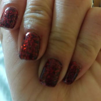Oscar Nails & Spa - Gel mani. "Red Carpet" - Nail Salons Near Me - Tempe, Arizona