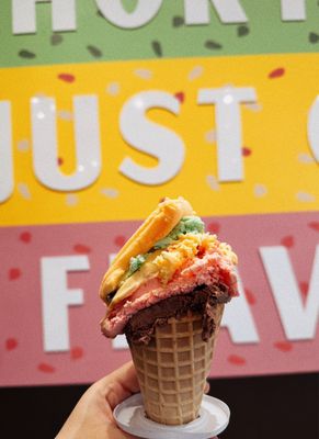 The Original Rainbow Cone by null