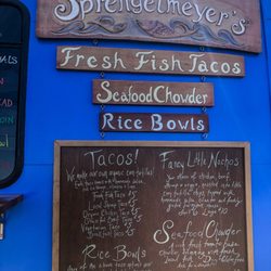 Sprengelmeyer’s Food Truck - Menu