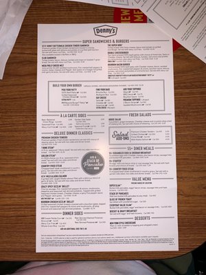 Menu photo 2 Denny's Tillamook, OR