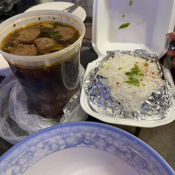 Lucky's Thai Pantry - 14. Boat Noodle Soup - Thai Near Me - Orange, California