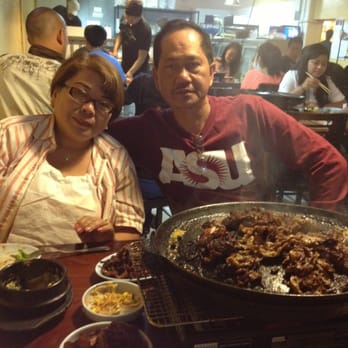 J BBQ - With my parents celebrating their 27th wedding anniversary. - Barbeque Near Me - Los Angeles, California