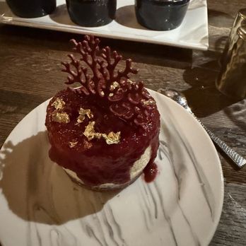 CUT - Cherry cheesecake/ The very best - New American Near Me - Fish Creek, Wisconsin