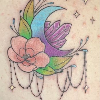 Oak Iris Tattoo - Tattoo by Emiliana - Tattoo Near Me - Portland, Oregon Oak Iris Tattoo - Tattoo by Emiliana - Tattoo Near Me - Portland, Oregon