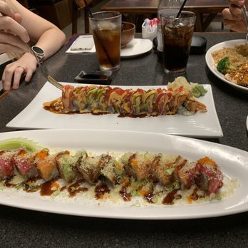 Yokohamaya - Tug er Roll Dinner and Lone Star Roll Dinner - Sushi Bars Near Me - Cypress, Texas Yokohamaya - Tug er Roll Dinner and Lone Star Roll Dinner - Sushi Bars Near Me - Cypress, Texas