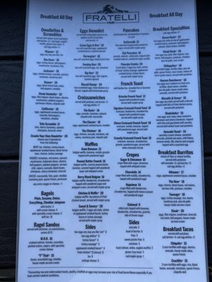 Menu photo 8 Fratelli Cafe Los Angeles, CA
