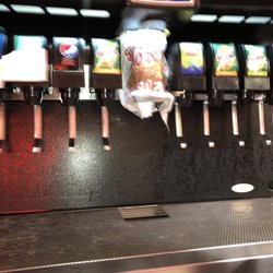 KFC - No ice. Half of the drinks were out.