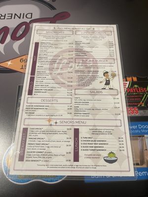 Menu photo 2 Lou's Diner Las Vegas, NV Menu photo 2 Lou's Diner Las Vegas, NV