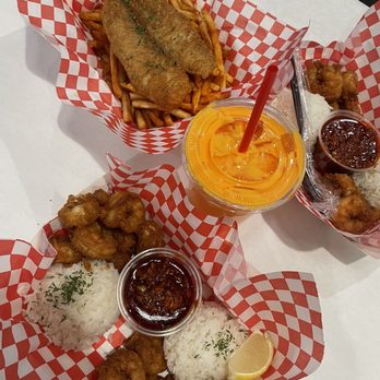 Boil Daddy - Corona - Mahalo Shrimp/ Fish and shrimp plate - Cajun/Creole Near Me - Corona, California Boil Daddy - Corona - Mahalo Shrimp/ Fish and shrimp plate - Cajun/Creole Near Me - Corona, California