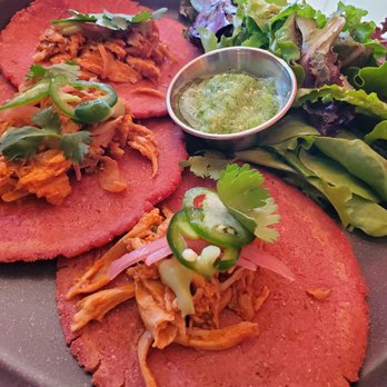 Wahpepah’s Kitchen - Smoked rabbit tacos - Salad Near Me - Oakland, California Wahpepah’s Kitchen - Smoked rabbit tacos - Salad Near Me - Oakland, California