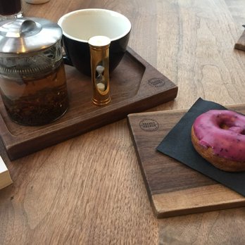 States Coffee - Black tea + blueberry donut - Coffee & Tea Near Me - Martinez, California