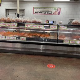 Meat section Meat section