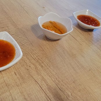 Viet Corner Restaurant - Assortment of sauces - Vietnamese Near Me - Fairfax, Virginia