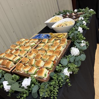 The Local Caterer - Sliders, homemade pasta salad, chips, chocolate covered strawberries - Caterers Near Me - Mesa, Arizona