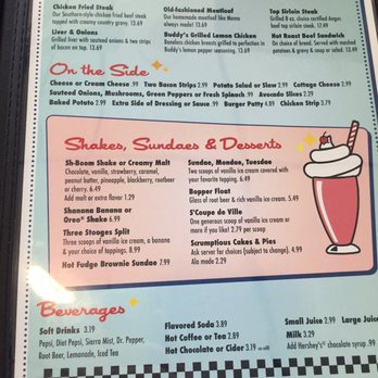 Buddy's Diner - Menu6 - Diners Near Me - Eugene, Oregon