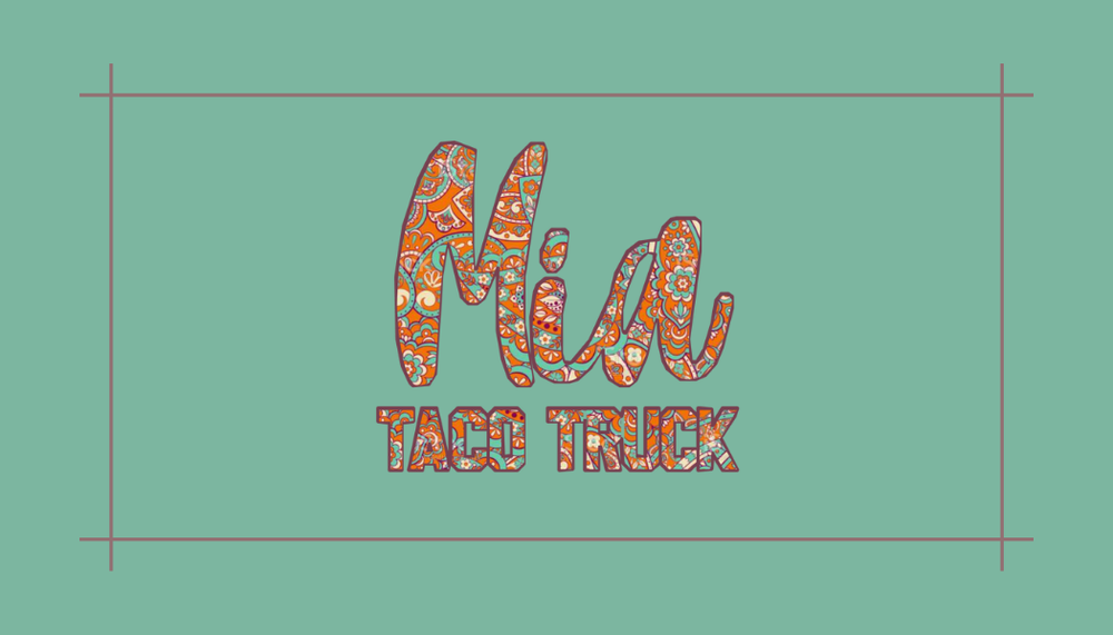 Mia Taco Truck Logo