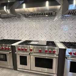 Sargent Appliance - This set up will be mine in a few weeks. New Wolf range and new hood.