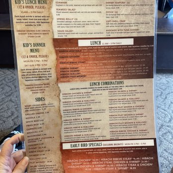 Little Tokyo - Menu 4-3-2023 - Sushi Bars Near Me - Pigeon Forge, Tennessee