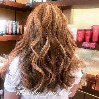 Bubbles Salon - Multi balayage by Saghar - Hair Salons Near Me - Bethesda, Maryland