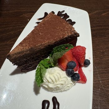 Pomegranate Bistro - Chocolate Ganache cake - Breakfast & Brunch Near Me - Redmond, Washington Pomegranate Bistro - Chocolate Ganache cake - Breakfast & Brunch Near Me - Redmond, Washington