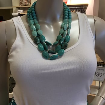 Lane Bryant - This necklace is made of lightweight plastic. If it were stones, it would be too heavy to wear. - Women's Clothing Near Me - Louisville, Kentucky Lane Bryant - This necklace is made of lightweight plastic. If it were stones, it would be too heavy to wear. - Women's Clothing Near Me - Louisville, Kentucky