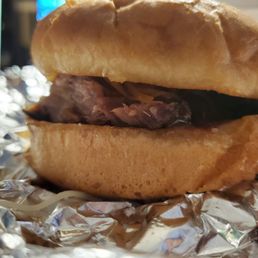 Briskets marbled sandwich