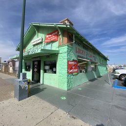 Outside