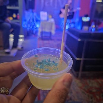 JaM Cellars - Wine jell-o shot with pop rocks topping - Wine Tasting Room Near Me - Napa, California