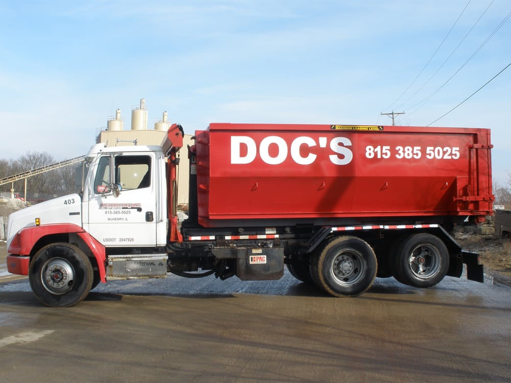 DOC’S DUMPSTERS Updated September 2024 2121 S River Rd, McHenry