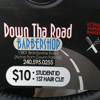 Down Tha Road Barbershop - Flyer for establishment. - Barbers Near Me - Brandywine, Maryland