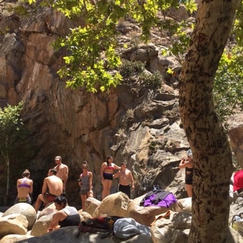 Cedar Creek Falls - Just chillin - Hiking Near Me - Ramona, California
